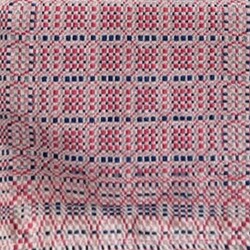 Smithfield Red/Blue/Tan Table Square - 34"