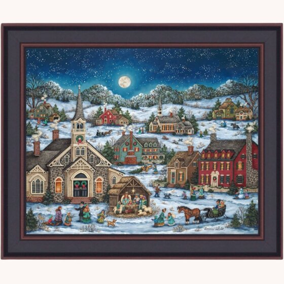 Peace On Earth Print by Bonnie White