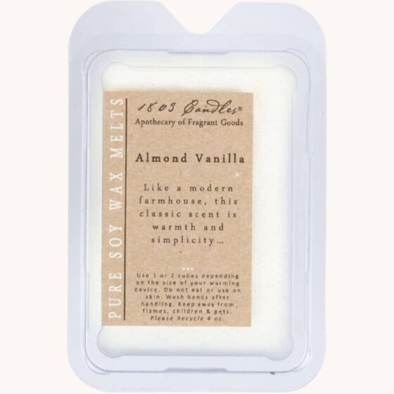 1803 Almond Vanilla Soy Melter 4oz