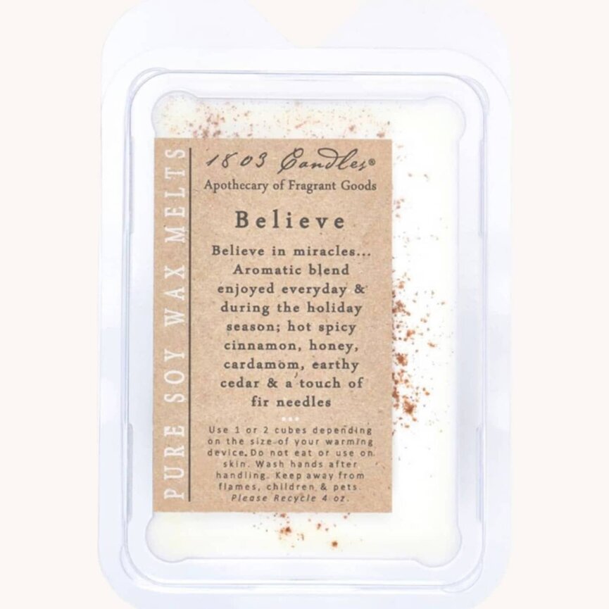 1803 Candles Believe Melters