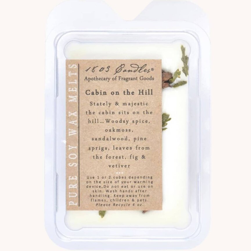 1803 Candles Cabin on the Hill Melters