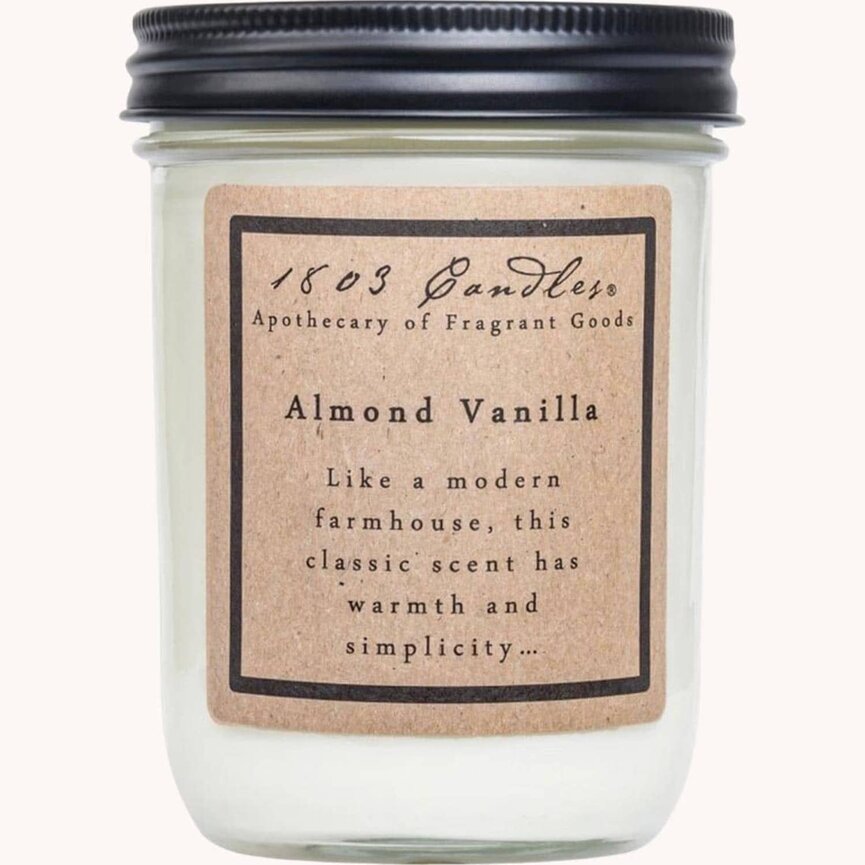 1803 Almond Vanilla Candle - 14oz