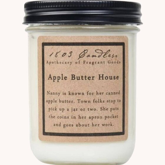 1803 Apple Butter House Candle