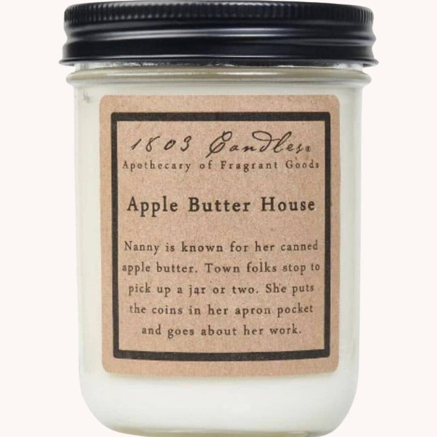 1803 Apple Butter House Candle - 14oz