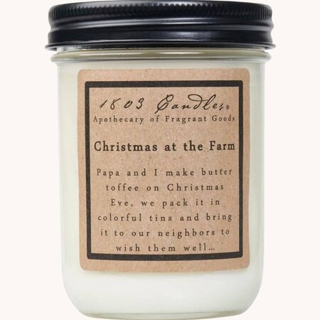 1803 Christmas At The Farm Candle