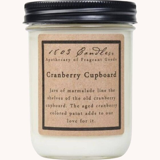 1803 Cranberry Cupboard Candle