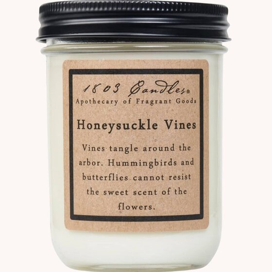 1803 Honeysuckle Vines Candle