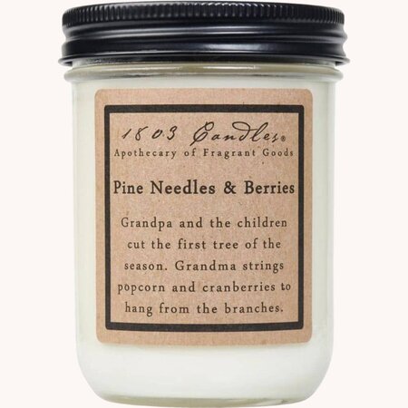 1803 Pine Needles & Berries Candle