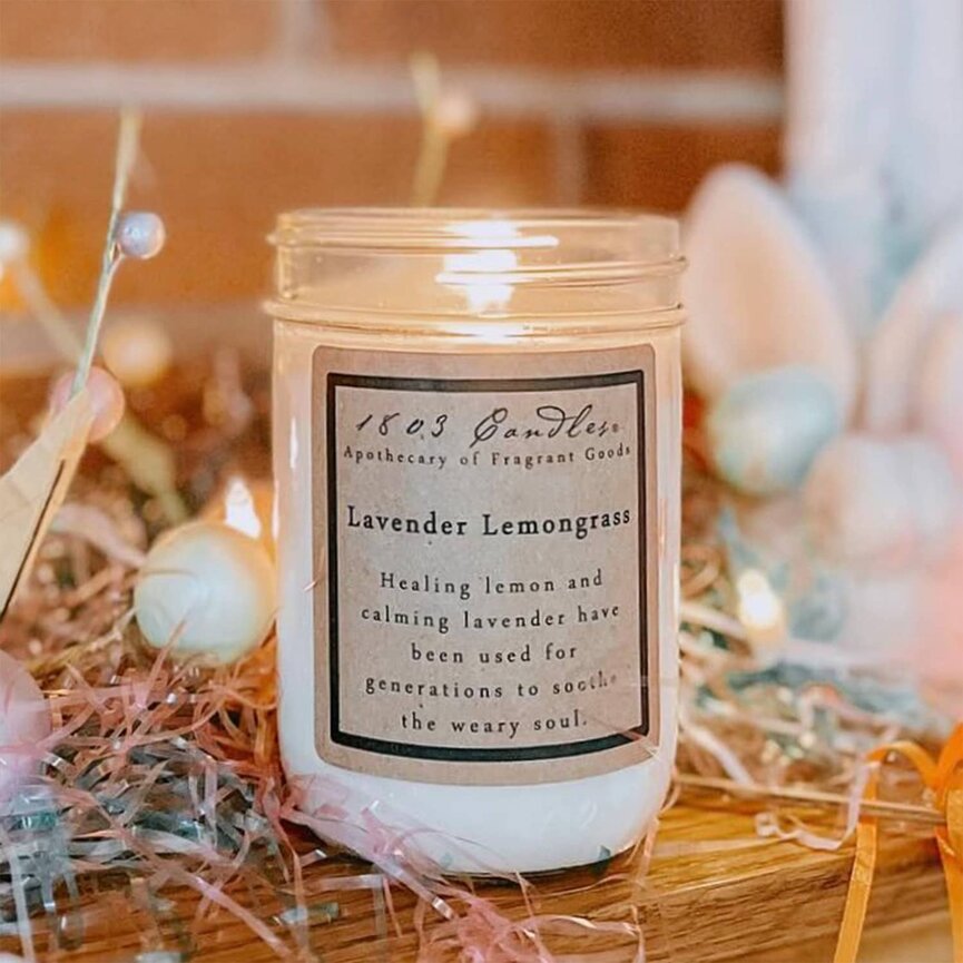 1803 Lavender Lemongrass Candle