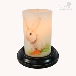 Tiny Bunny Carrot Candle Sleeve - Vanilla
