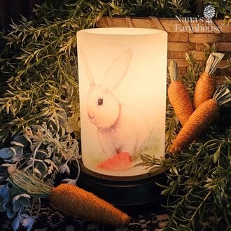 Tiny Bunny Carrot Candle Sleeve - Vanilla