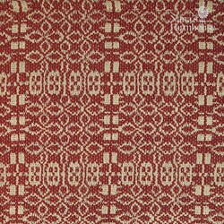 Wentworth Red Linen Long Runner - 14"  x 56"