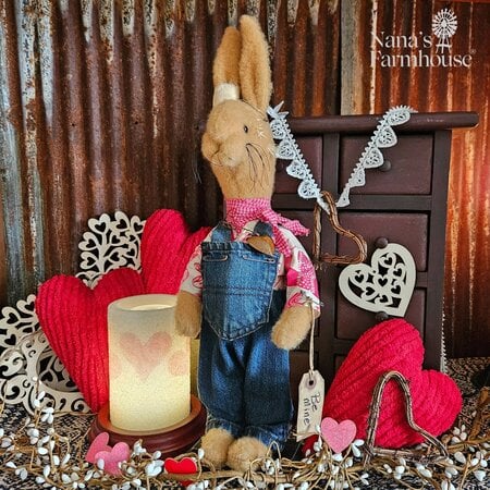 Be Mine Boy Rabbit Doll