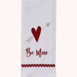 Be Mine Decorative Dishtowel - 28" x 18"