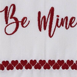 Be Mine Decorative Dishtowel - 28" x 18"