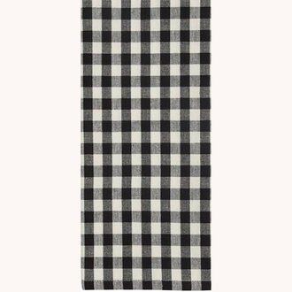Black & White Check Dishtowel