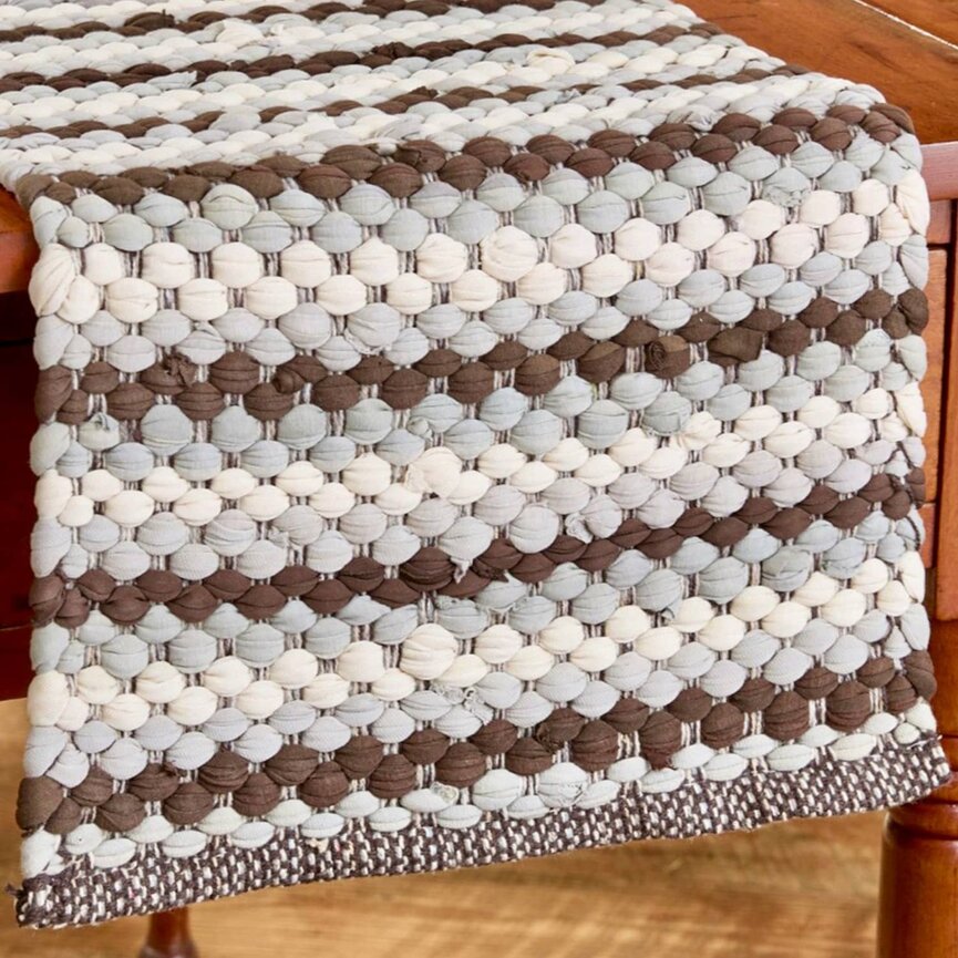 Family Chindi Table Runner - 13" x 36"