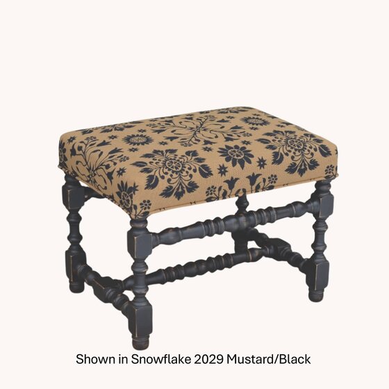 Jacobean Bench - 22"