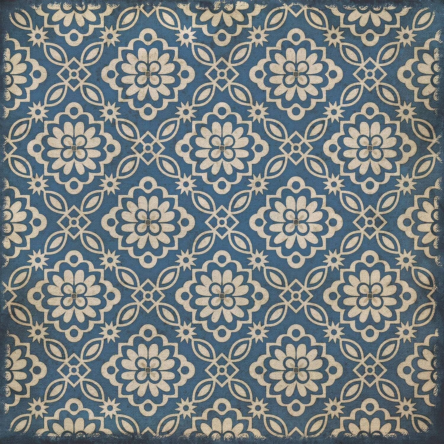 Vintage Vinyl Floor Cloths
