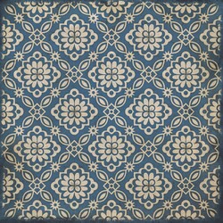 Williamsburg Vintage Vinyl Floor Cloth Bookbinder