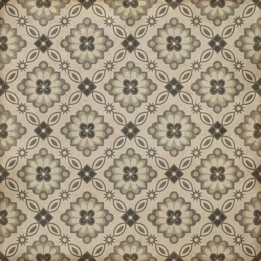 Williamsburg Vintage Vinyl Floor Cloth Bookbinder