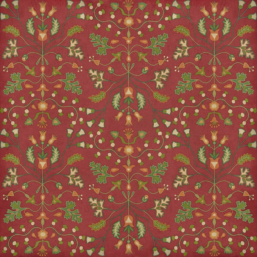 Williamsburg Vintage Vinyl Floor Cloth Franklin
