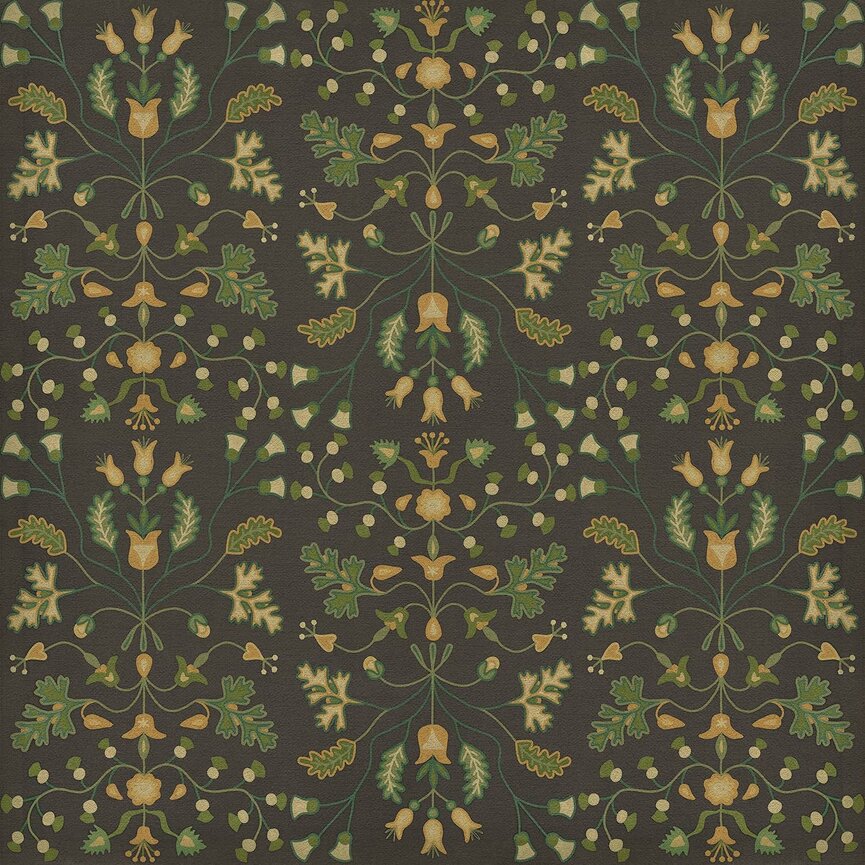 Williamsburg Vintage Vinyl Floor Cloth Franklin