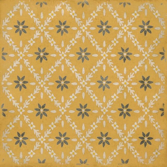 Williamsburg Vintage Vinyl Floor Cloth Naturalist  -