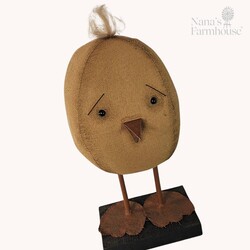 Chickadee Doll with Triangle Nose - 13"