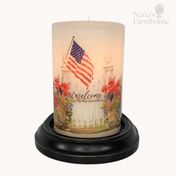 Garden Gate USA Candle Sleeve - Vanilla