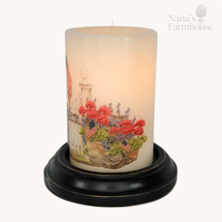 Garden Gate USA Candle Sleeve - Vanilla