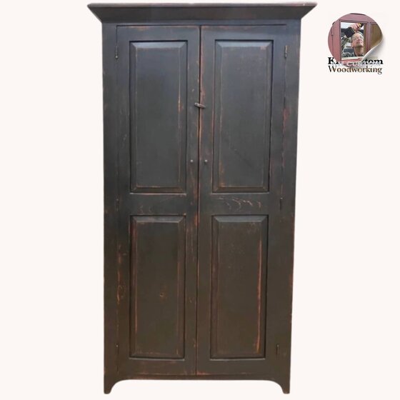 Primitive Two Door Jelly Cupboard