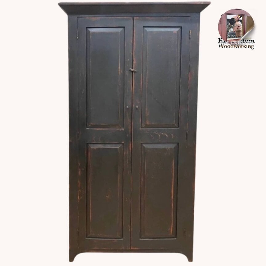 Primitive Two Door Jelly Cupboard