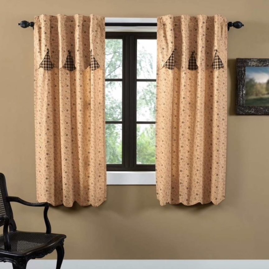 Maisie Lined Short Panel Set of 2