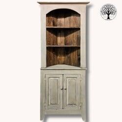 Buttermilk Corner Cabinet