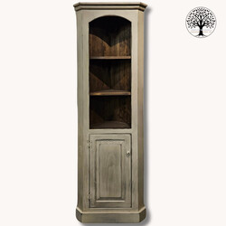 Corner Cabinet in Buttermilk