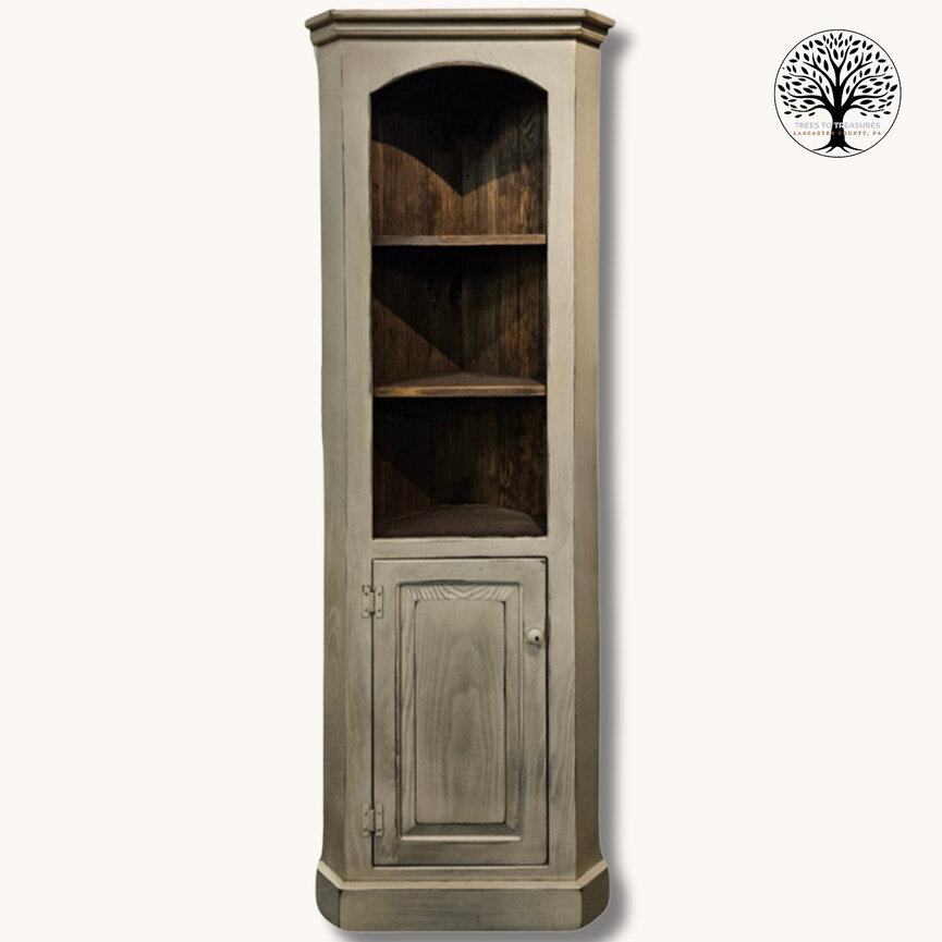 Corner Cabinet in Buttermilk