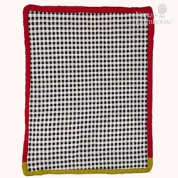 Needle Punched Rug Sheep with Feather Tree & Star - 12" x 15.5"