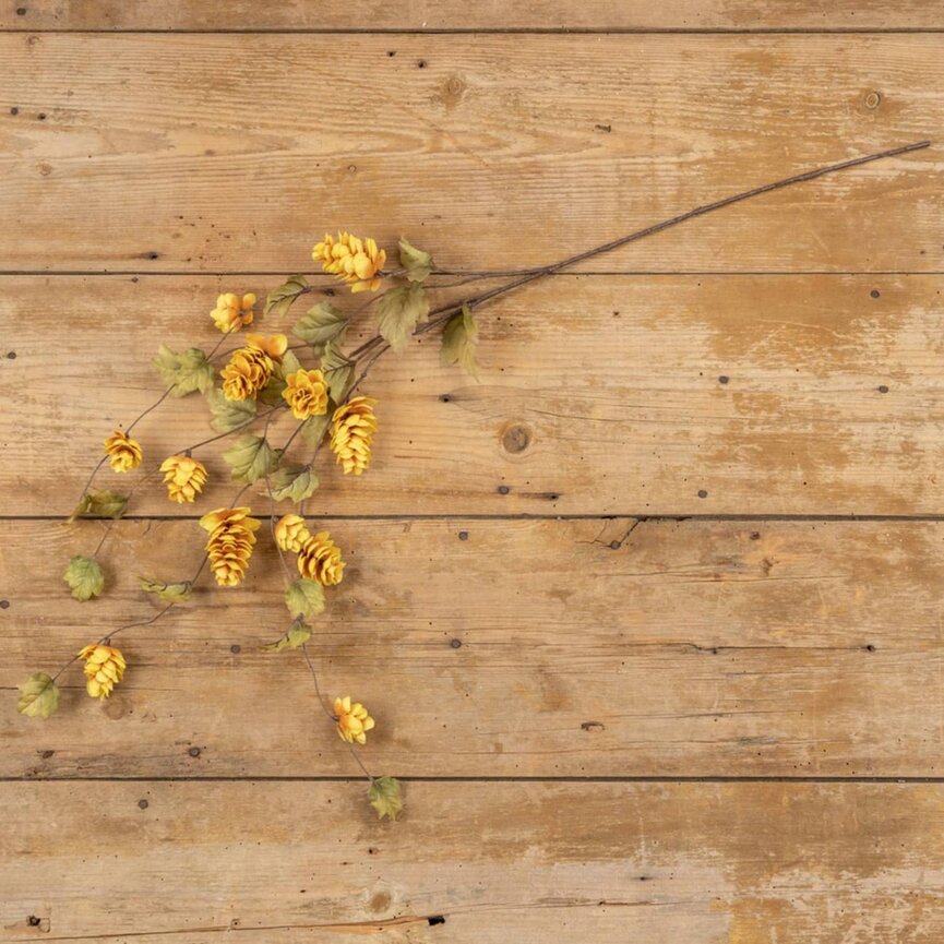Yellow Hops Stem - 39" Long