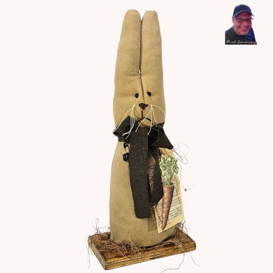 Tan Rabbit On Base