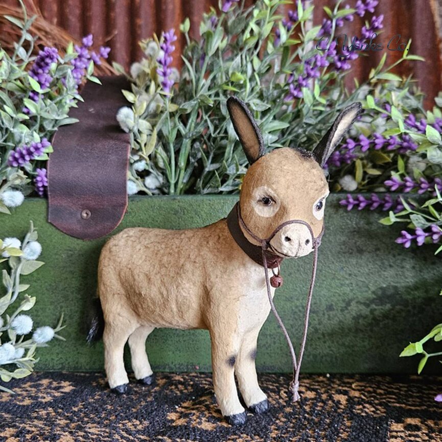 Baby Donkey Tan - 6" x 6"