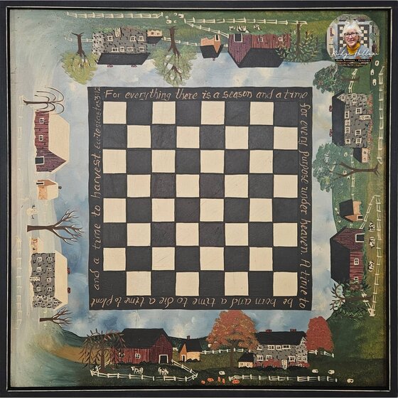 Four Season Ecclesiastes 3:12 Checkerboard