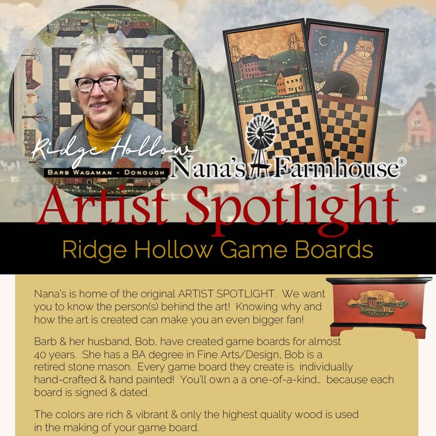 Checkerboard Black Oval Table - 26" x 24" x 16"