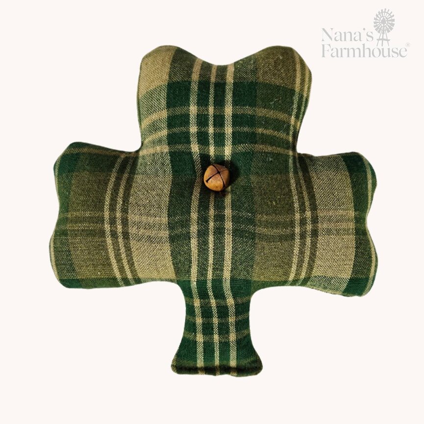 Shamrock Homespun in Large Plaid 5.5" x 5"