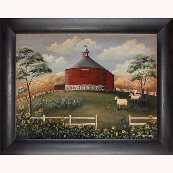 Sunflower Summer by Barbara Jeffords Framed Print