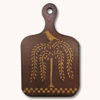 Willow Tree Candle Paddle in Prim Red - Large