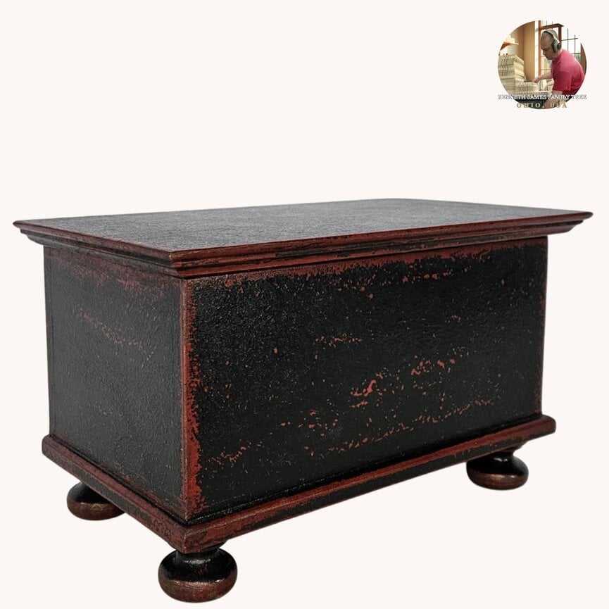 Bunfoot Box Black Over Red - 13"