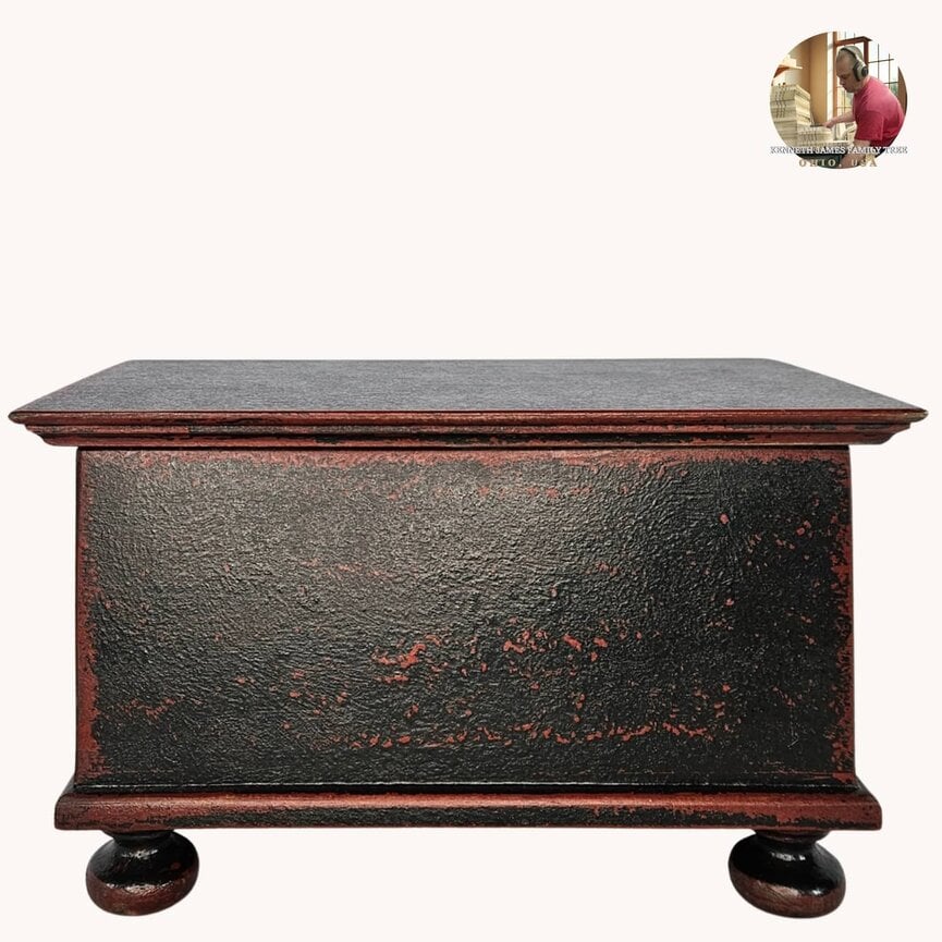 Bunfoot Box Black Over Red - 13"