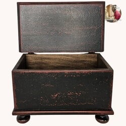 Bunfoot Box Black Over Red - 13"