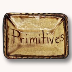 Smith Redware Primitives Trinket Tiny Rectangle Tray - 3.5" x 2.5"